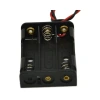 Three AA battery boxes without LIDS, AA battery sockets, 4.5V, three AA switches with wires Item Picture